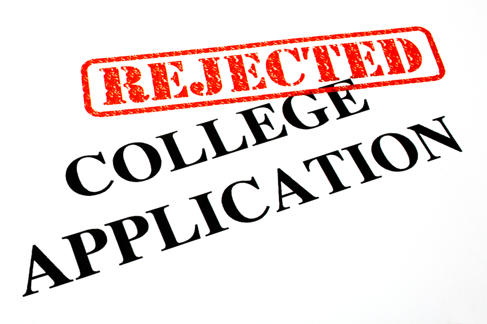 NSFS college rejection letter shutterstock_127040054